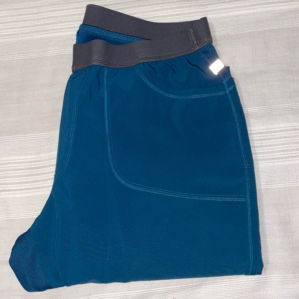 Infinity By Cherokee Caribbean Blue Scrub Nurse Pant Low Rise